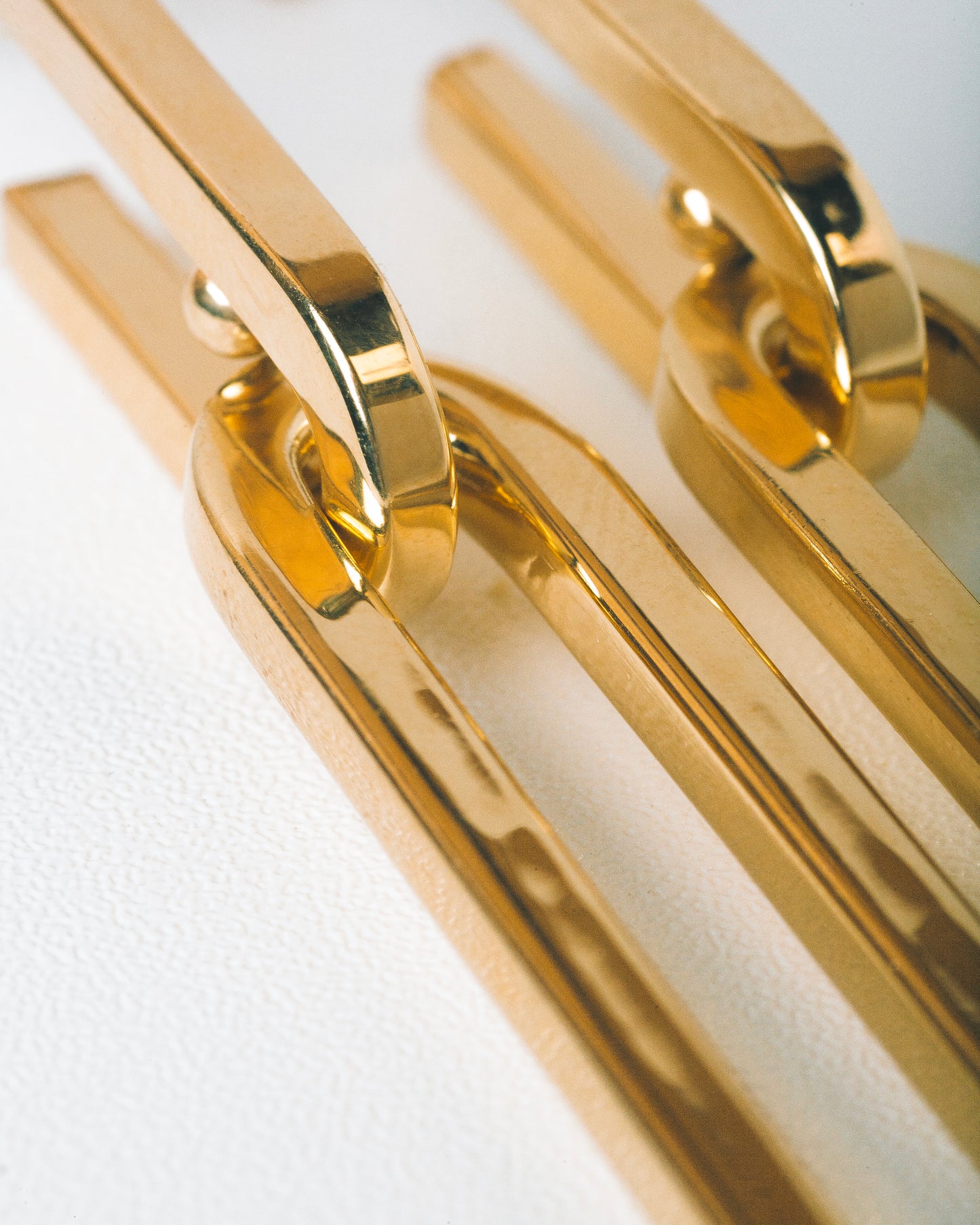 CLASSIC CHAIN EARRING - Sterling Silver / 18k Gold-plating
