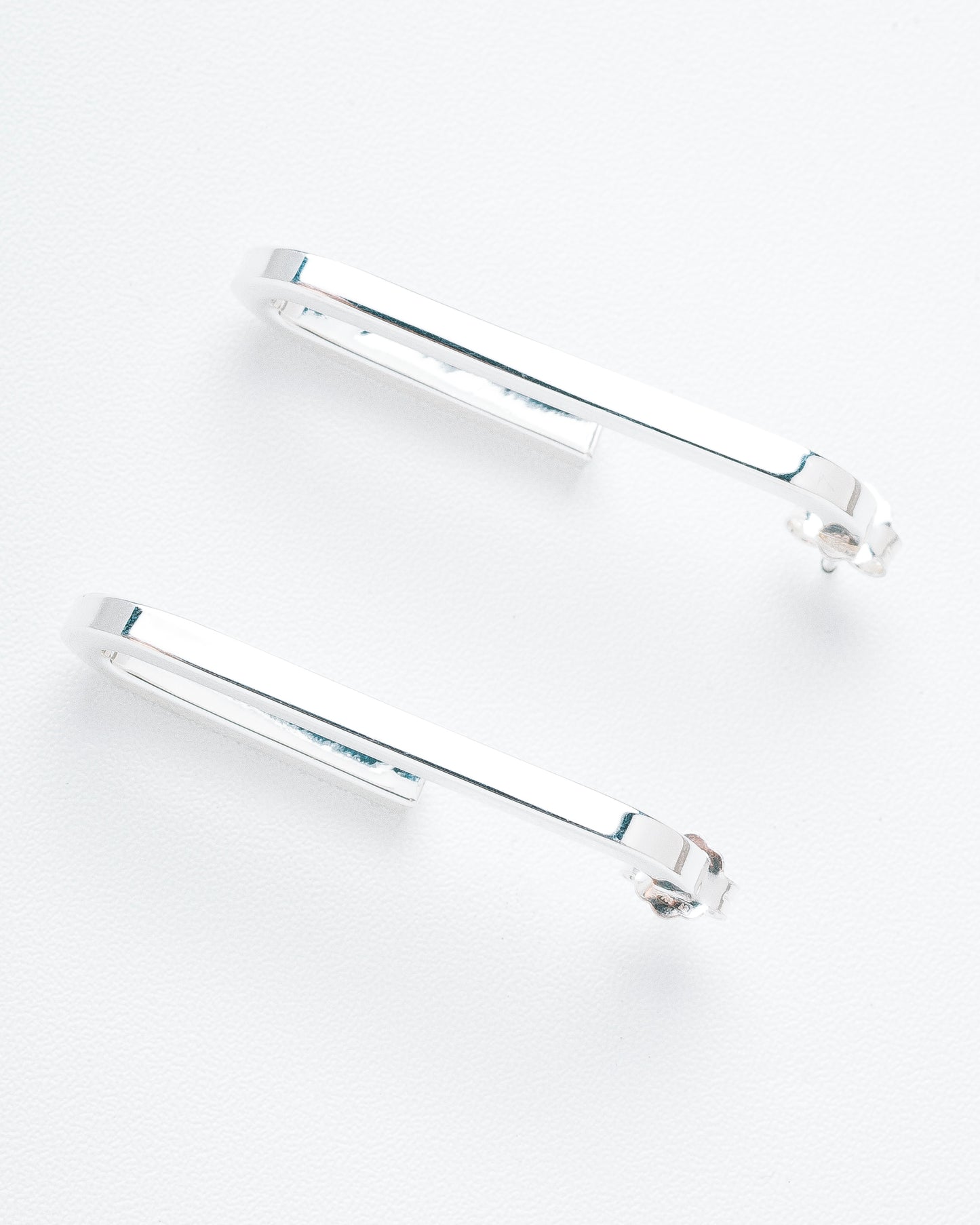 CLASSIC LOOP - Sterling silver / Rhodium plating