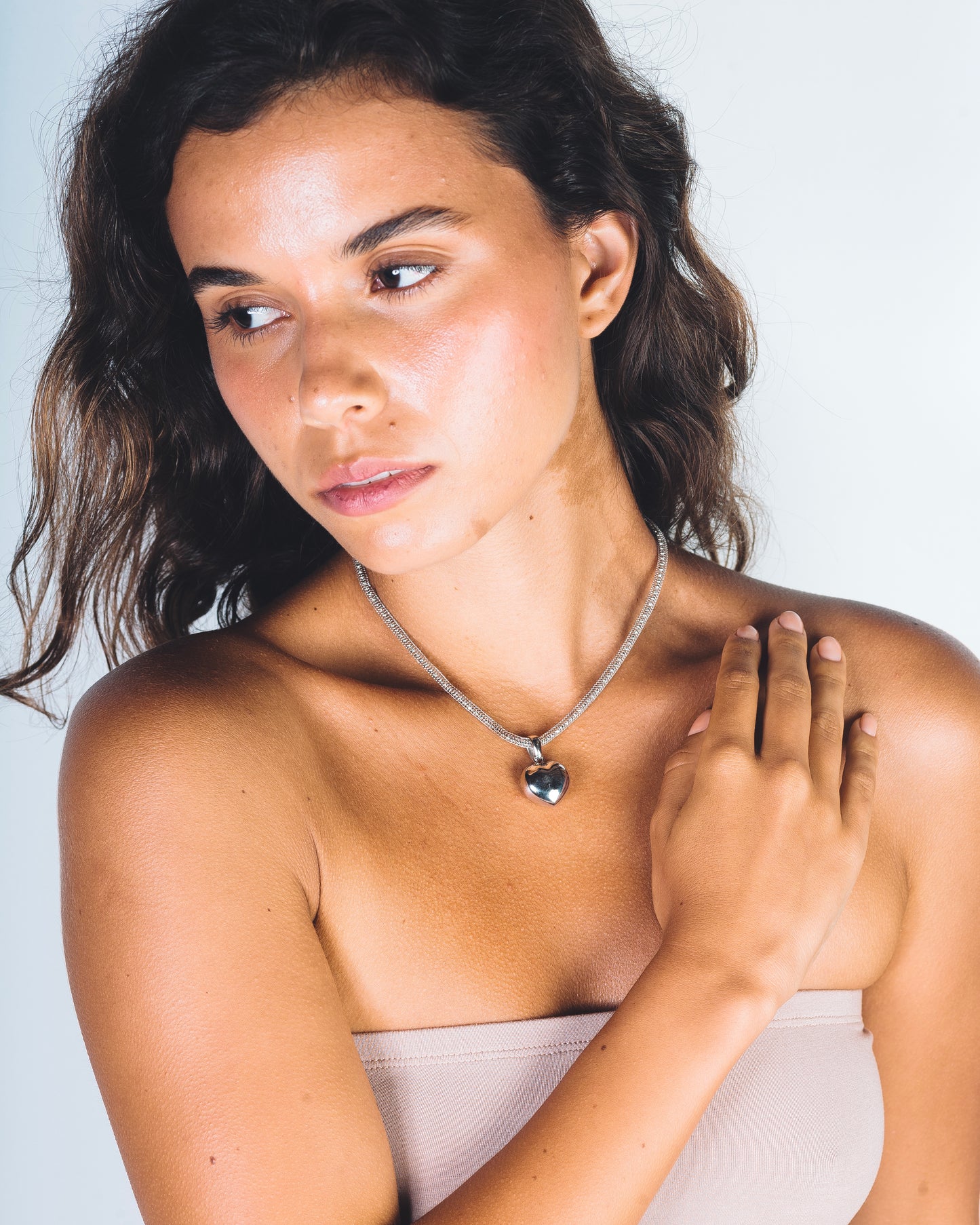 ELEA NECKLACE - Sterling Silver / Rhodium plating