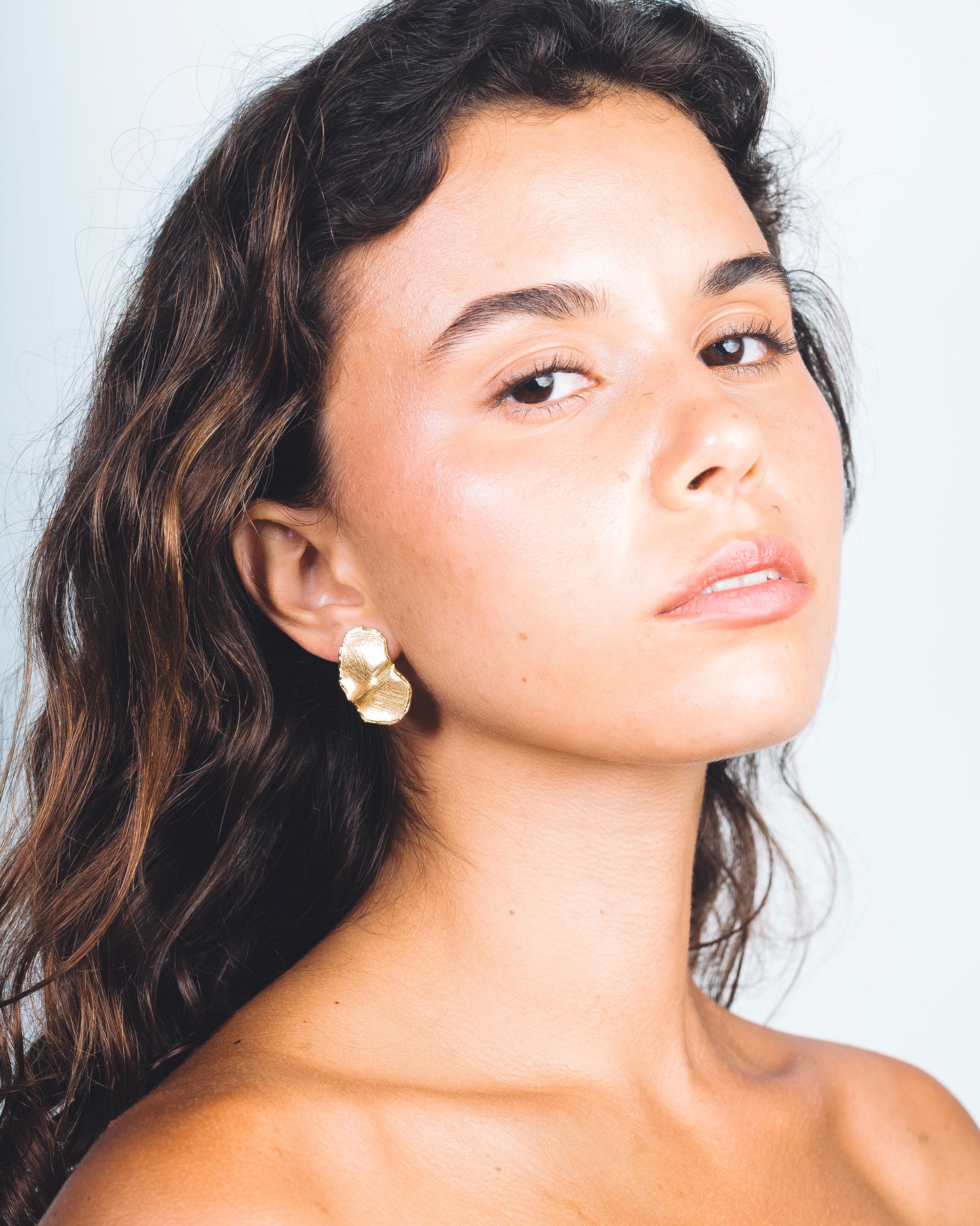 GAIA EARRING - Sterling Silver / 18K GOLD-PLATING