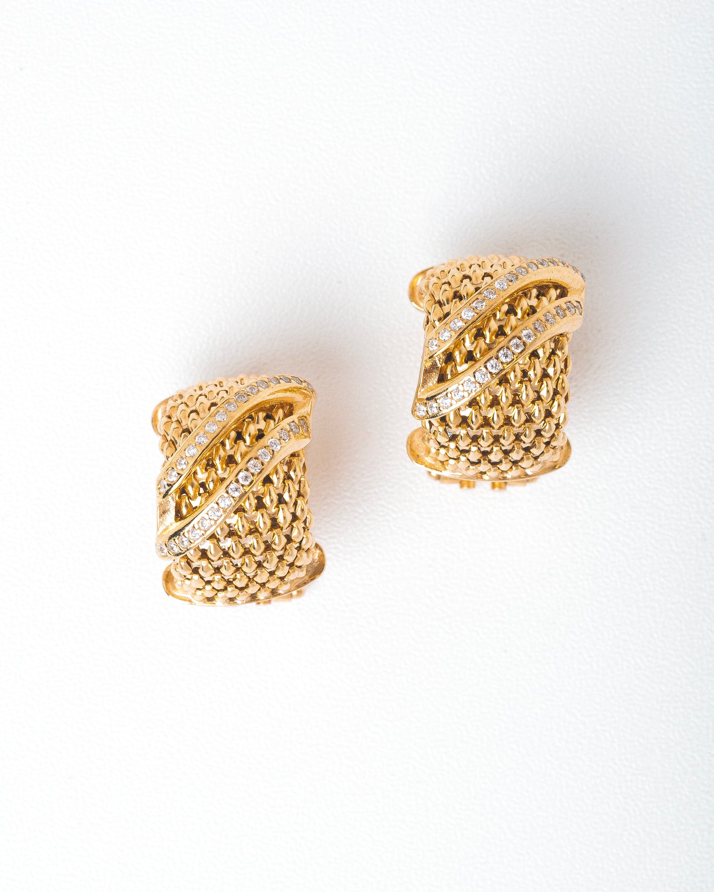 LYA EARRING - Sterling Silver / 18k gold-plating
