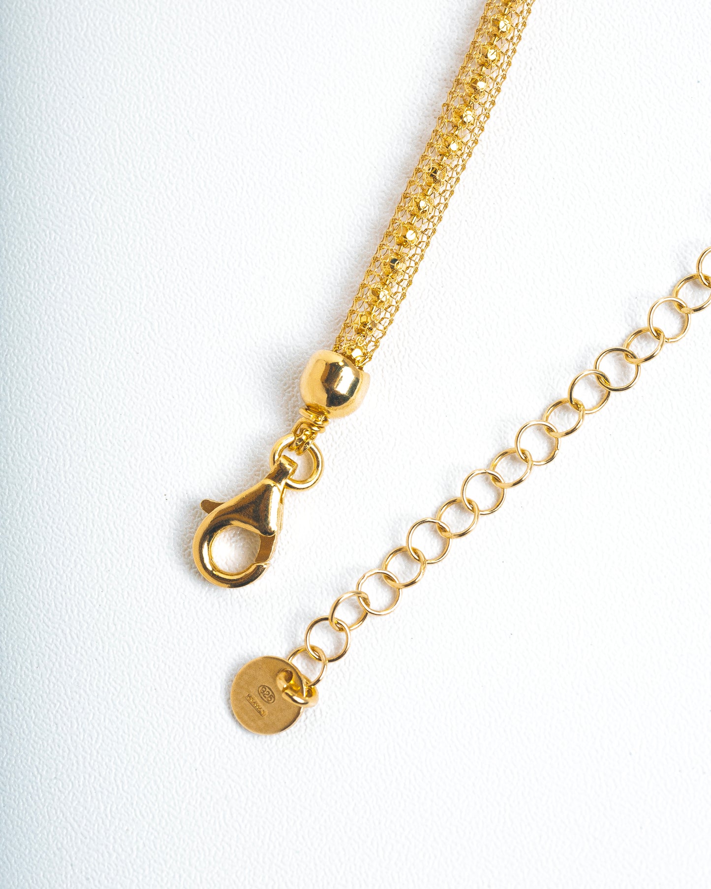 COLLAR CADENA ELEA - Plata de Ley / Baño de Oro 18k