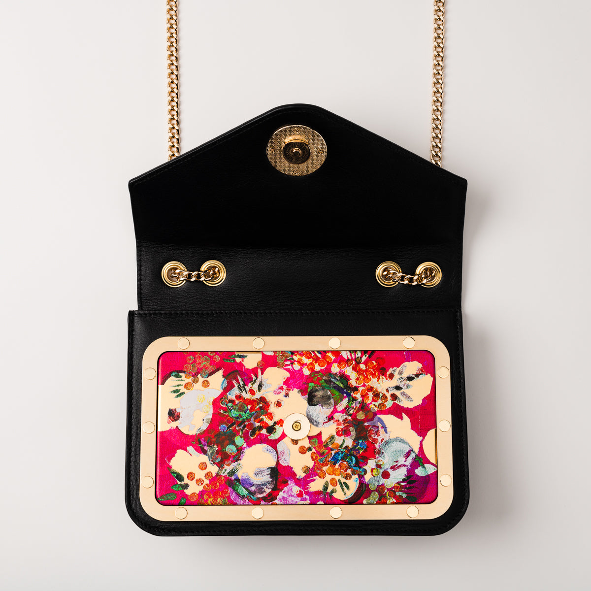 Balera large with Lilyrose art - Black