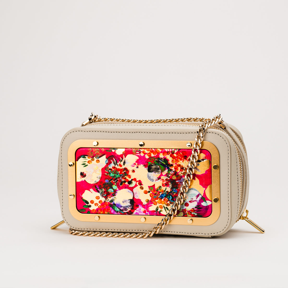 Bolso Maera con Lilyrose Art - Marfil