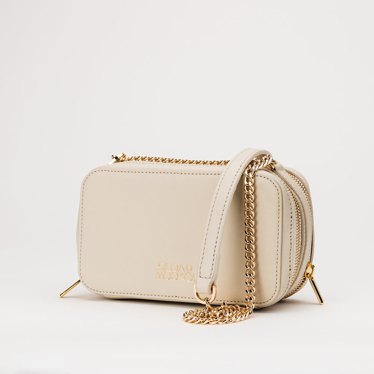 Bolso Maera con Lilyrose Art - Marfil