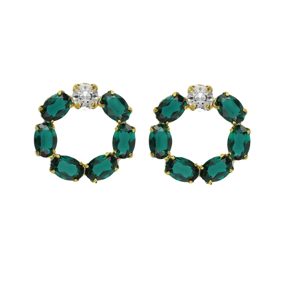 CELIA EARRING - Colorful Crystals