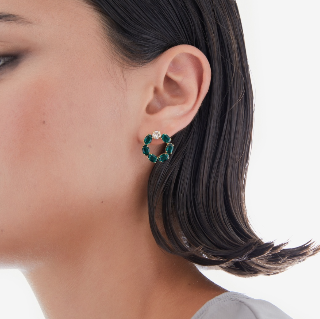 CELIA EARRING - Colorful Crystals