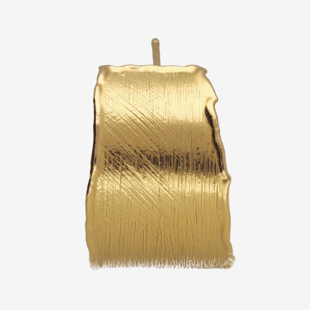 GAIA HOOP EARRING - STERLING SILVER / 18K GOLD-PLATING