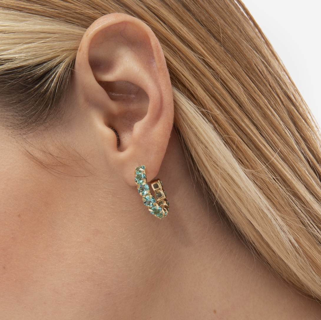 ISADORA EARRING - Colorful Crystals