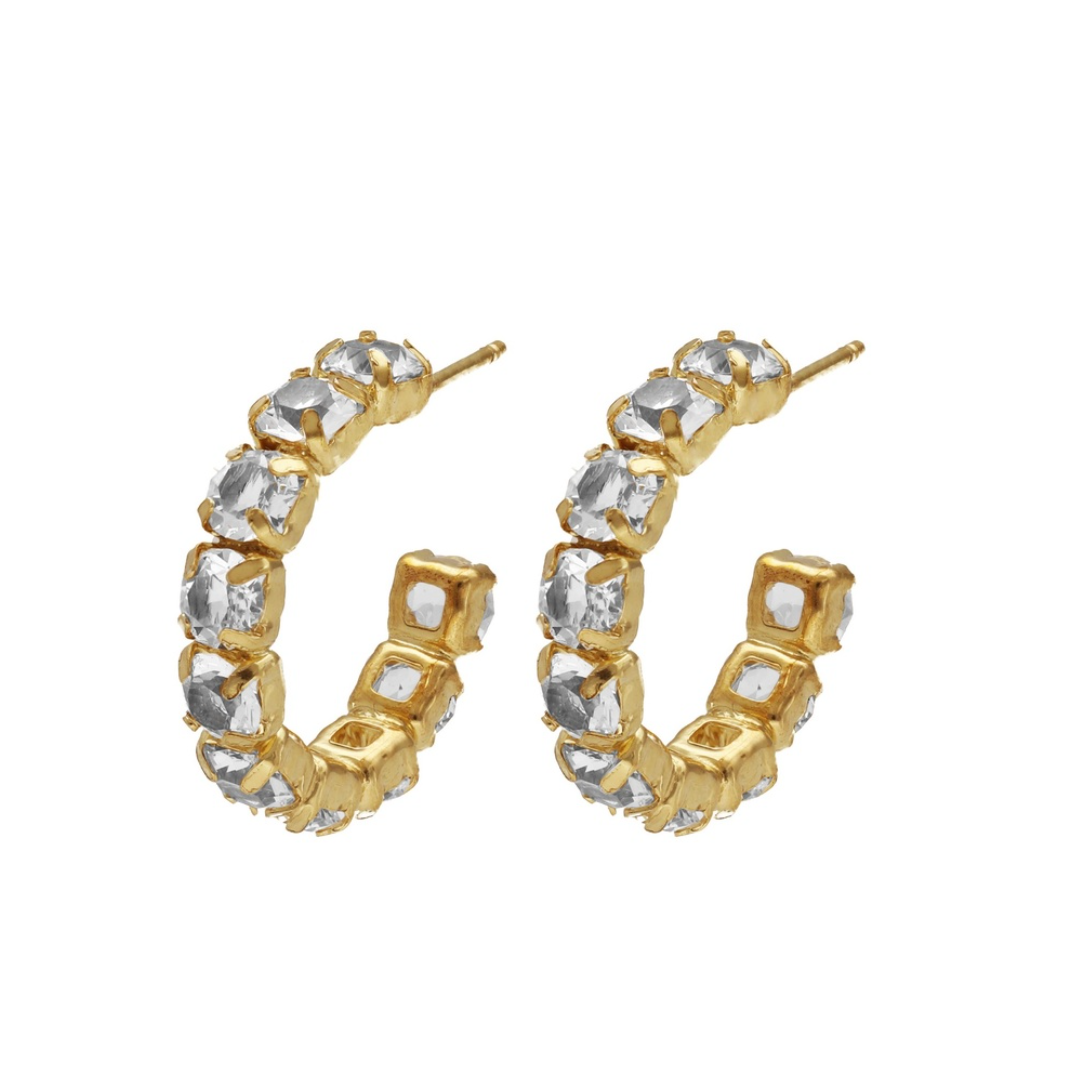ISADORA EARRING - Clear Crystals