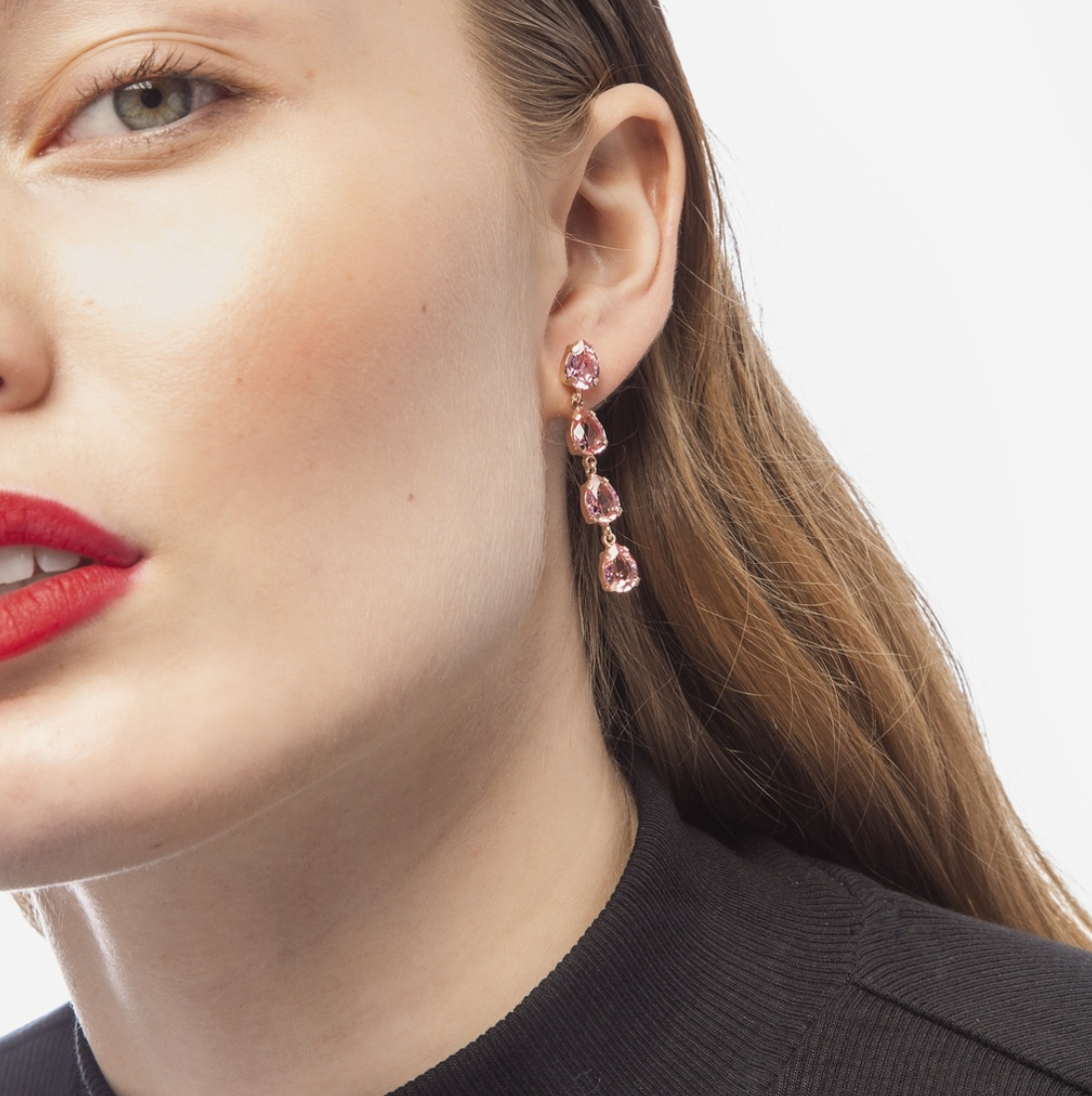 IZABEL EARRING - Colorful Crystals