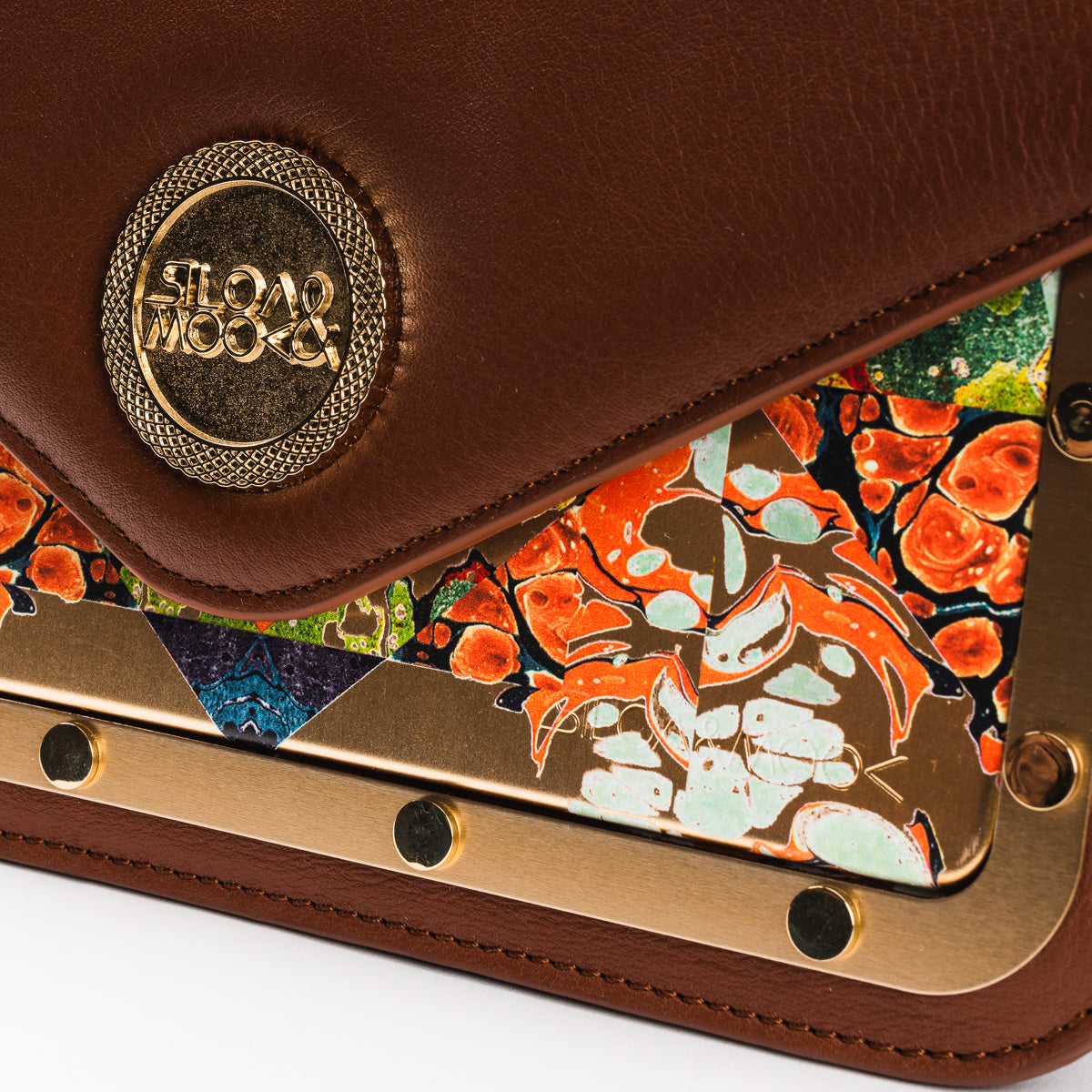Balera large with Mosaic art - Brown