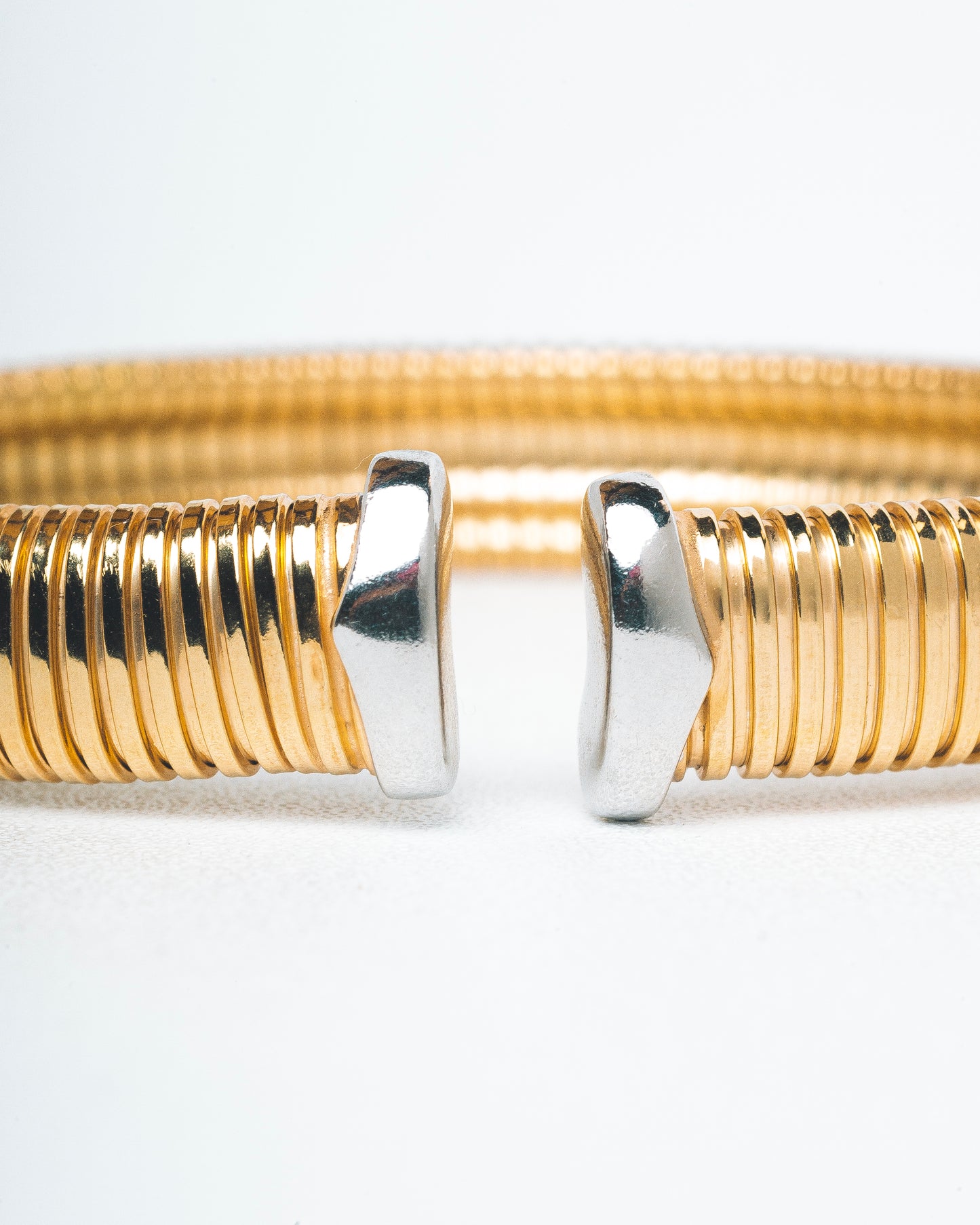 FRIDA CUFF BRACELET - Sterling Silver / 18k Gold-plating