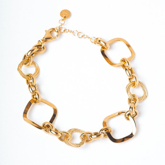 NESOI BRACELET - 18k gold-plating
