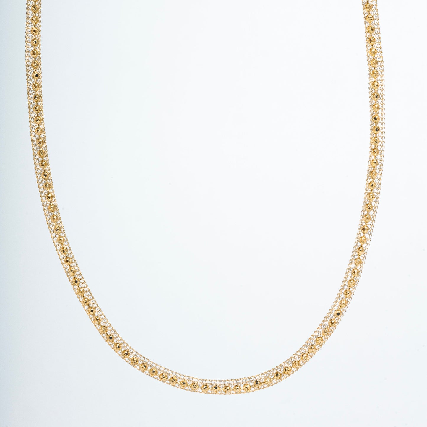 COLLAR CADENA ELEA - Plata de Ley / Baño de Oro 18k