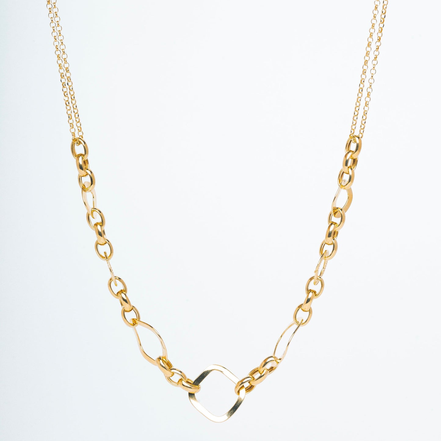 NESOI NECKLACE - 18k gold-plating