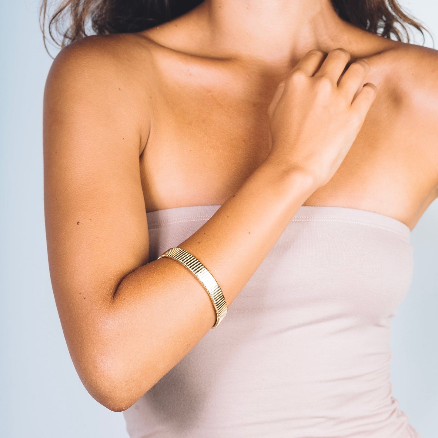 PULSERA FRIDA - Plata de ley / Baño de oro 18k