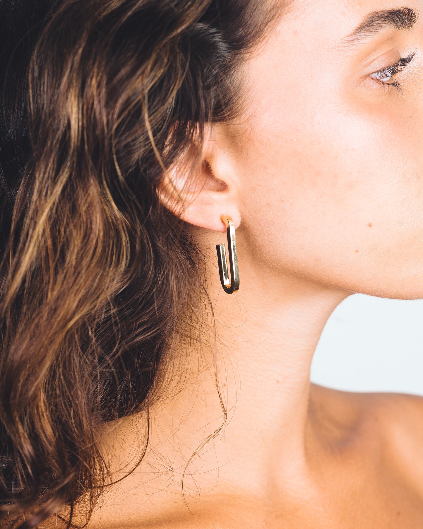 CLASSIC LOOP - Sterling Silver / 18k Gold-plating