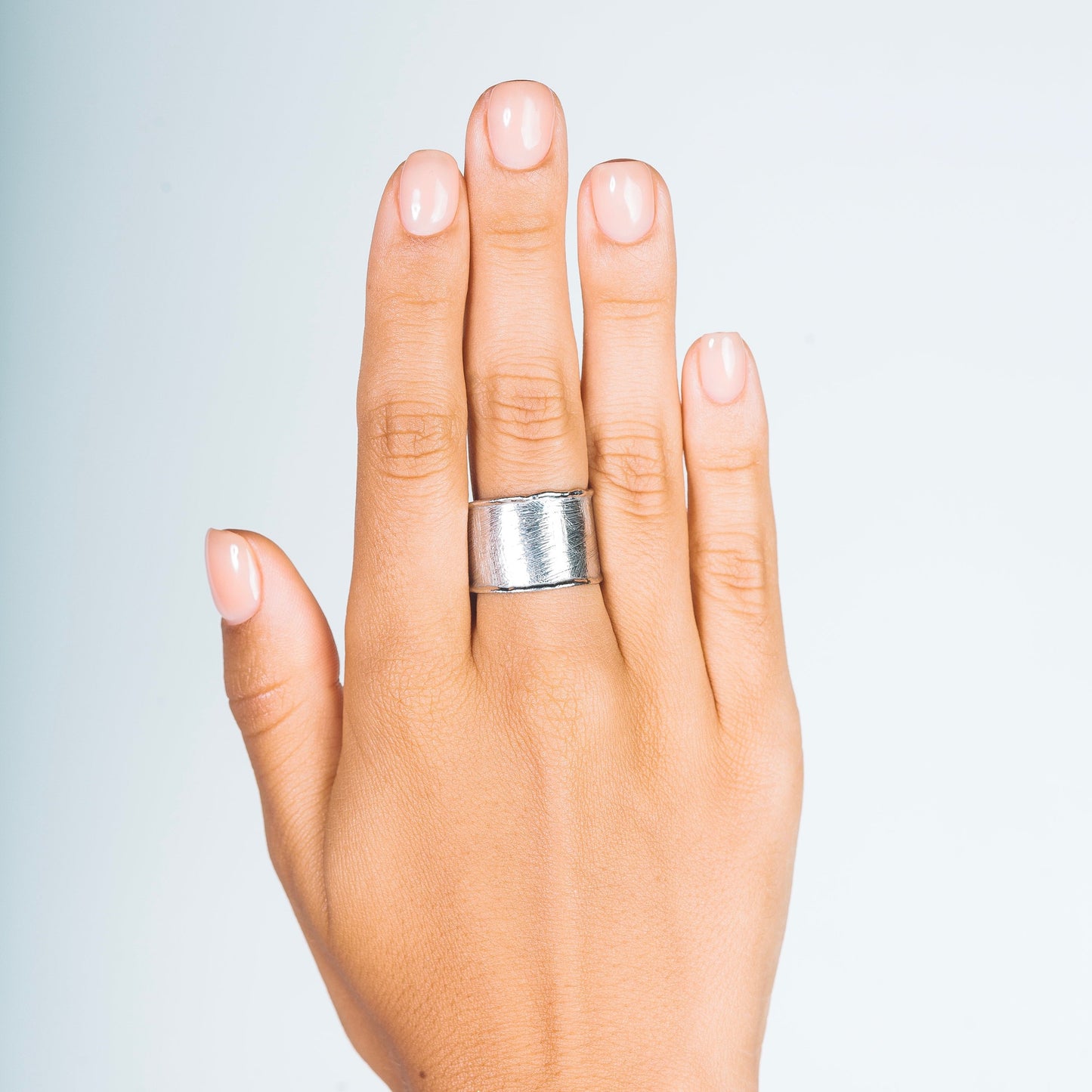 ANILLO GAIA - Plata de Ley / Baño de Rodio