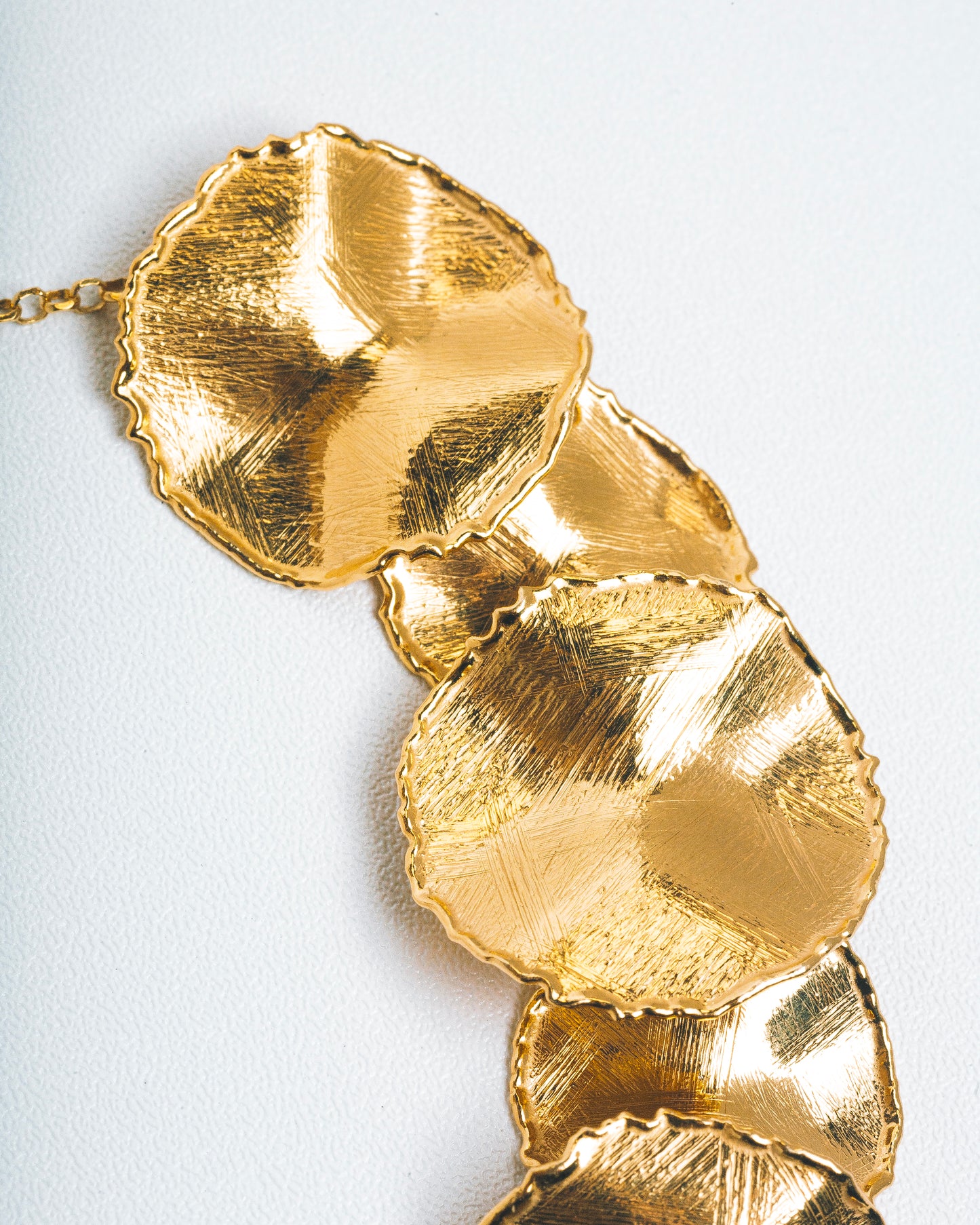 COLLAR REDONDO GAIA - PLATA DE LEY / BAÑO ORO 18K