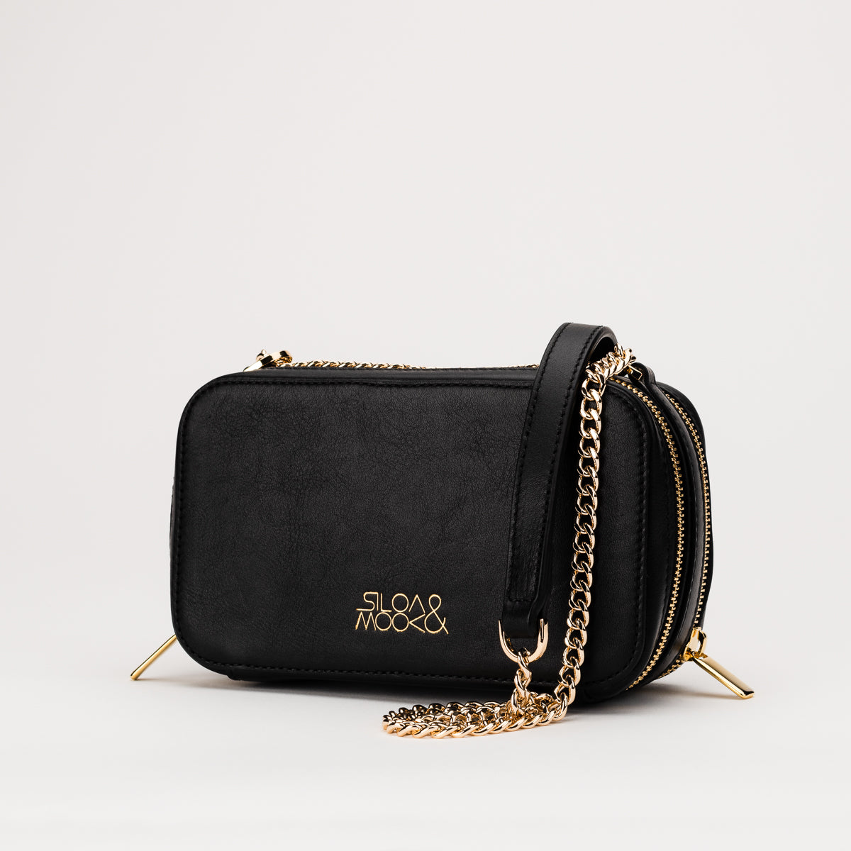 Maera bag with Lilyrose Art - Black