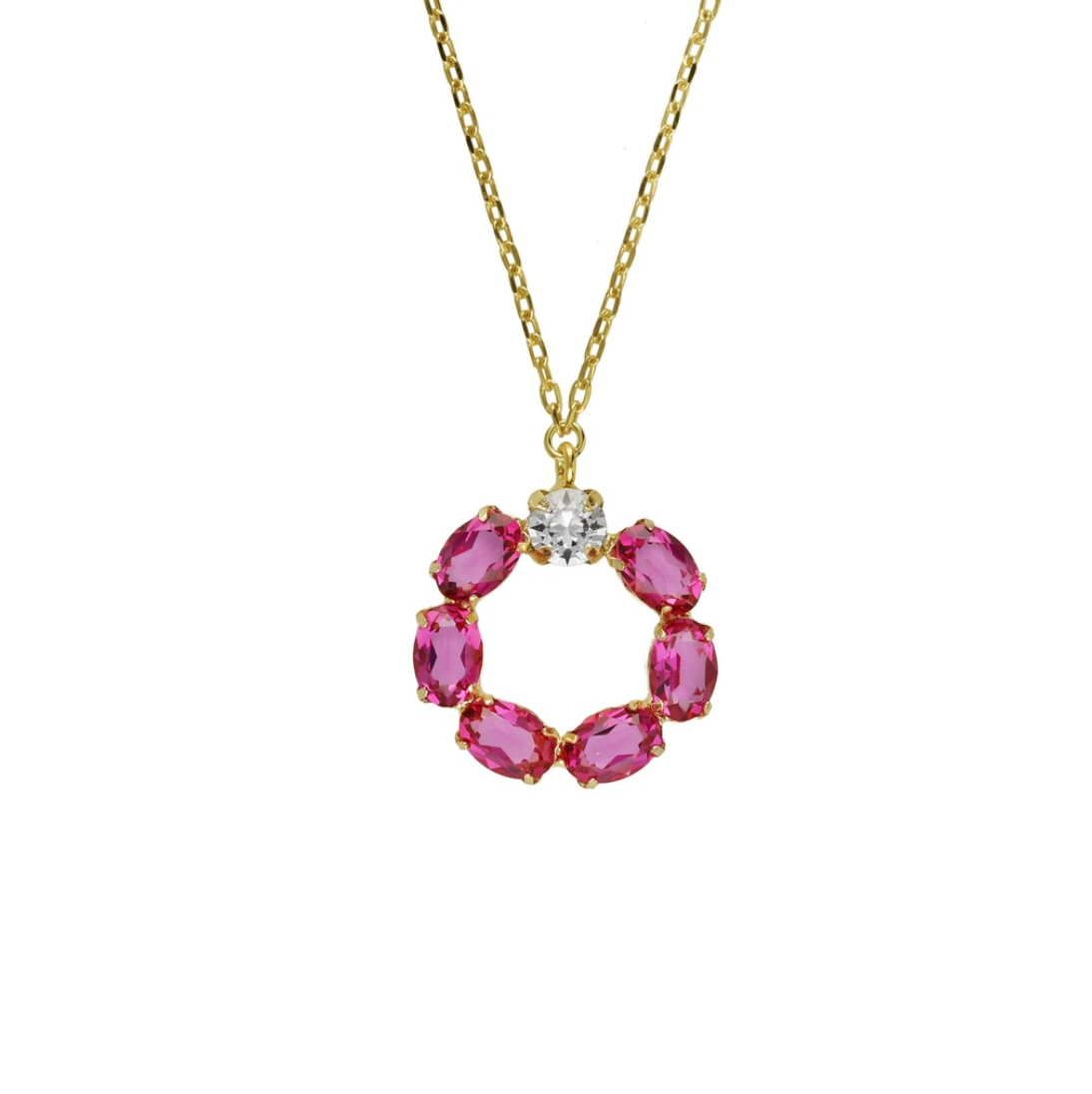 COLLAR CELIA - Cristales de colores