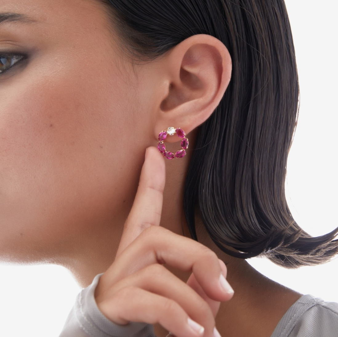 CELIA EARRING - Colorful Crystals