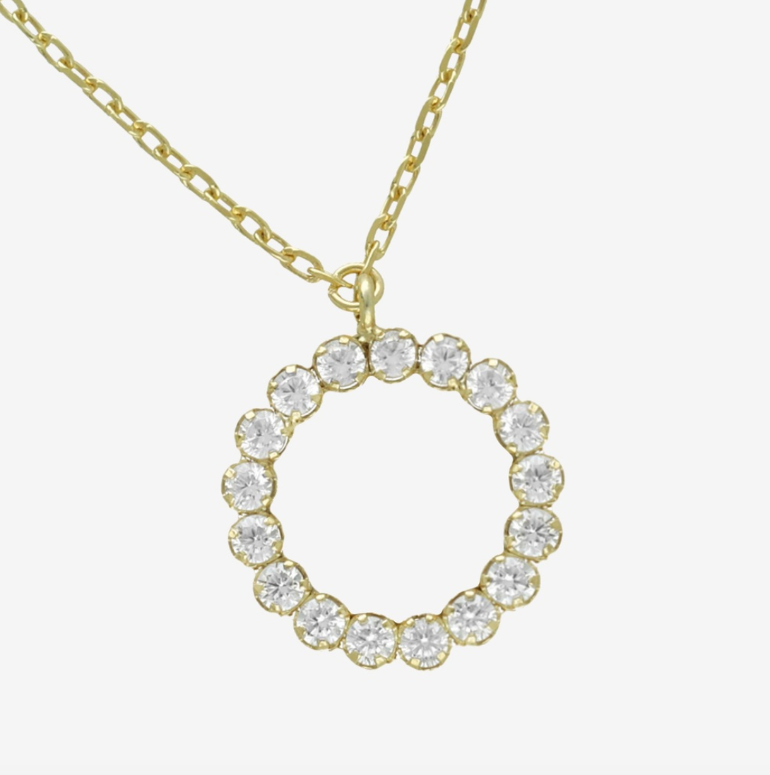 VALO NECKLACE - CLEAR CRYSTALS